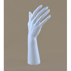 1 PC Mannequin Hand Arm Display Base Vrouwelijke Handschoenen Sieraden Model Stand Korte Wit 10 inch