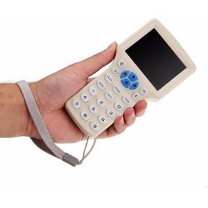 Engels 10 Frequentie Rfid Copier Id Ic Reader Writer Copy M1 13.56Mhz Gecodeerde Duplicator Programmeur Usb Nfc Uid Tag key Card