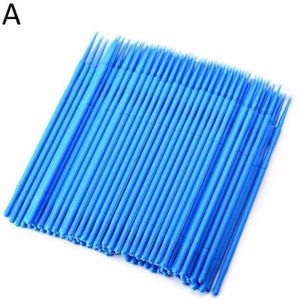Multi-Functon Wegwerp Wimper Extension Remover Tand Applicators 8 Stijl Kiezen 100 Pcs Microbrush Wattenstaafjes Make Gereedschap