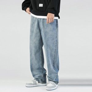 Singleroad Heren Jeans Mannen Mode Denim Broek Baggy Hip Hop Japanse Streetwear Koreaanse Stijl Broek Jeans Voor Mannen