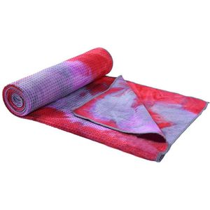 Gym Zwemmen Antislip Yoga Handdoek Zachte Reizen Sport Fitness Oefening Yoga Pilates Mat Tie-Dye Gedrukt Deken yoga Mat 183x63cm
