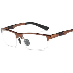 Viodream Mannen Sport Aluminium Magnesium Frame Glazen Half Brillen Frames Recept Brillen Optische Brilmontuur Oculos