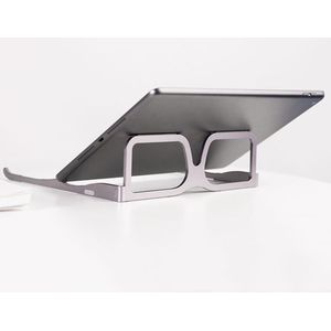 Universele Opvouwbare Laptop Stand Glazen Verstelbare Notebook Houder Aluminium Computer Lifting Cradle Kantoor Voor Macbook Ipad