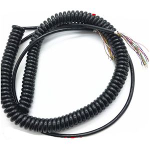 15 16 17 19 21 26 Cores Spring Spiraal Kabel Opgerolde Kabel Voor Cnc Handheld Encoder Handleiding Pulsgenerator mpg