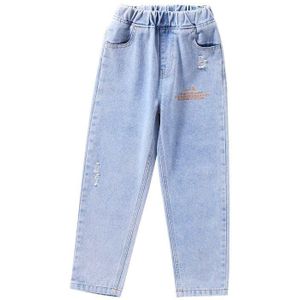 Solid Jeans voor Meisjes 13 Jaar tot 4 Jaar Peuter Meisjes Casual Broek Baby Denim Broek voor Meisjes Kinderen Lente herfst Kleding