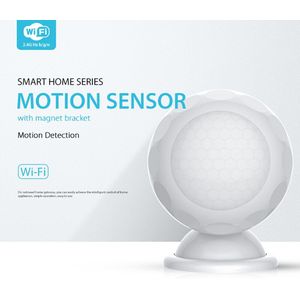 Tuya Smart Leven Wifi Pir Motion Sensor Alarm Detector Infrarood Draadloze Super Mini Vorm Pir Sensor Detector Alarmsysteem