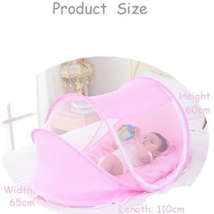 3pcs Multifonction Pasgeboren Kind Beddengoed Slaap Reizen Draagbare Bed Baby Wieg Met Kussen Matras Muskietennetten voor Baby