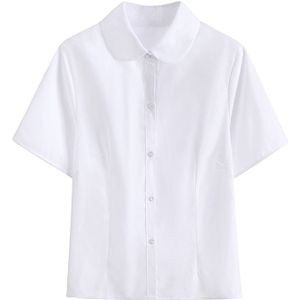 Japan Meisje Jk High School Uniformen Top Studenten Vrouw Harajuku Preppy Stijl Plus Size Wit Shirt Top Blouse Blusas Grote size