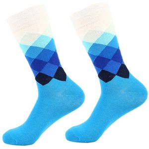 Unisex Sport Sokken Gradiënt Kleur Stijl Compressie Sokken Casual Bedrukt Katoen Blend Jurk Lange Zakelijke Socks1.