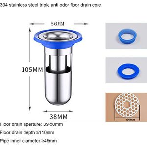 Deodorant Afvoerputje Kern Riool Seal Ring Ronde Diepe Water Afdichting Core Badkamer Anti-geur Kern Wastafel Seal afdruiprek Ralo