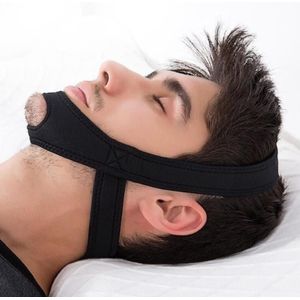 Anti Snore Belt Stop Snurken Chin Strap Vrouw Man Nacht Slapen Ondersteuning Aid Gereedschap Snurken Bescherming Kaak Snore Stopper Bandage