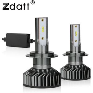 Zdatt H7 Led Canbus H4 Verlichting Verlichting Lamp 12V H11 Led H1 9005 9006 Mistlampen Met Turbo 12000LM 100W 6000K 12V Automobiles