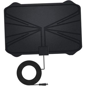 Amplified Digitale Tv-antenne 1180 Miles Range Ondersteuning 4K 1080P Signaal Booster Vhf Uhf Gratis View Televisie Lokale kanalen