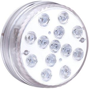 13 Led Onderwater Nachtlampje 16 Kleur Rgb Submersible Licht Zwembad Licht Voor Outdoor Vaas Aquarium Vijver Met magneet