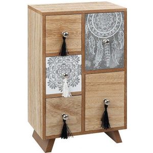 Houten Commode (5 Lades) 110679