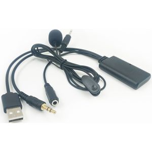 Biurlink Universele Draadloze Bluetooth Aux Usb Muziek Adapter Telefoontje Handsfree Voor Volkswagen Bmw Toyota