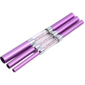 3 Stks/set Kunstmatige Vorm Builder Tips C Curve Vormgeving Gebogen Steekt Buis Staaf Nail Art Tips Gel Manicure Gereedschap
