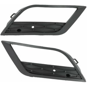 Voor Seat Ibiza Auto-Styling Voorbumper Mistlamp Fog Lamp Cover Lagere grille
