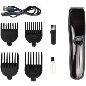 Usb Oplaadbare Tondeuse Elektrische Tondeuse Professionele Kapsel Scheerapparaat Baard Trimmer Machine Alle Metalen Tondeuse