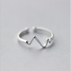 Yiustar Mode Verstelbare Groene Bladeren Ringen Voor Vrouwen Meisjes Sieraden Huwelijksgeschenken Mini Leuke Elegante Open Knuckle Vinger