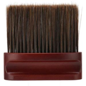 Kapper Nek Stofdoek Borstel Beuken Handvat Haar Nek Borstel Voor Salon Voor Thuis Voor Hairstylist