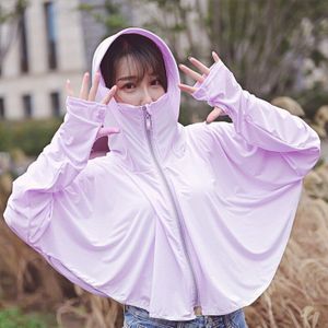 Vrouwen Anti Uv Transparante Zon Bescherming Clothesfall Zon Vest Vrouwen Zonbescherming Overhemd Jas Hooded Tops
