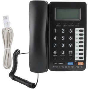 C199 Vaste Telefoon Dubbele Interface Tidy Mooie Lijnen Voor Business Office Home Telefono