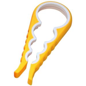 4 In 1 Handleiding Jar Fles Blikopener Innerlijke Rubber Twist Grip Multi-Size Voor Kinderen, ouderen, Zwakke Handen En Artritis