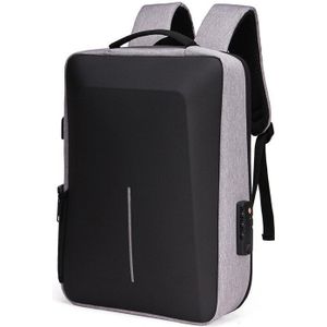 Crossten Anti Diefstal Slot Rugzak Zakelijke Laptop Tas Waterdichte Usb Opladen 15.6 Inch Dagrugzak Mochila Eva Impact Bescherming