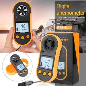 Digitale Lcd Cfm/Cmm Thermo Anemometer Infrarood Thermometer Voor Wind Gauge Meter