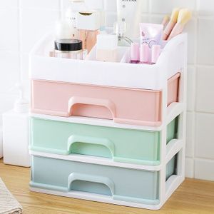 Make-Up Organizer Laden Plastic Cosmetische Opbergdoos Sieraden Container Make Up Case Makeup Brush Holder Organisatoren H1187