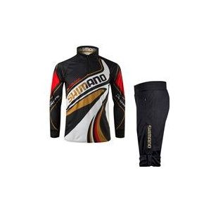 Camping Vissen Kleding sets Mannen Ademend UPF 50 + UV Bescherming Outdoor Sportkleding Pak Zomer Vissen Shirt Broek