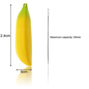 1Pcs Banaan Peper Vorm Organizer Box Plastic Tandenstoker Multipurpose Naaien Naald Opslag Naaien Accessoires Voor Huishoudelijke