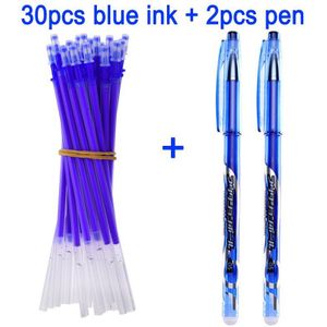 Uitwisbare balpen, uitwisbaar, 12 stuks, uitwisbare balpen met schildersjabloon, 0,5 mm, uitwisbare gelpennen, uitwisbare pennen, balpen met gum