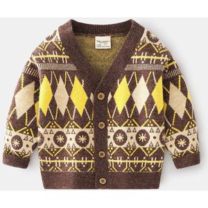 Jongens Truien Nationale Stijl Herfst Herfst Peuter Vesten Katoen Kinderen Gebreide Winter Kids Kleding