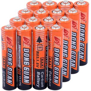 Hoge Capaciteit 1.5 V Batterij Aaa Zink Carbon Batterijen Veilig Sterke Explosieveilige 1.5 Volt Aaa Batterij UM4 LR03 droog Bateria