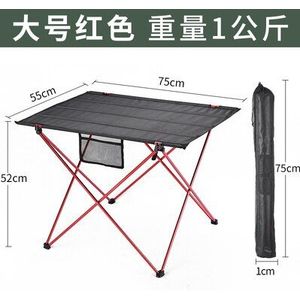 Kleine tafel klaptafel aluminium outdoor draagbare eenvoudige rechthoekige kraam tafel thuis tafel push tafel