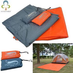 Waterdichte Tent Floor Tarp Picknick Mat Ultralight Pocket Tent Voetafdrukken Strand Tarp Met Sack Voor Camping Wandelen Gyh