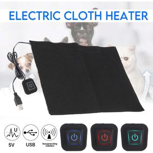 3 Shift Usb Elektrische Doek Heater Pad Verwarmingselement Voor Pet Warmer Duurzaam Draagbare