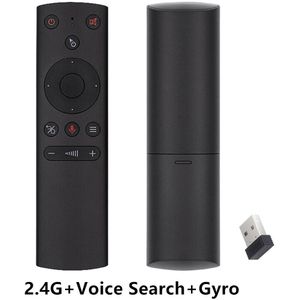 L8star G20S 2.4G Draadloze Air Mouse Gyro Voice Control Sensing Universele Mini Toetsenbord Afstandsbediening Voor Pc Android Tv doos