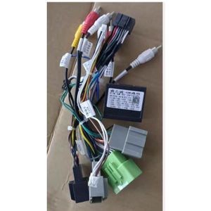 Feeldo Auto 16PIN Audio Dvd-speler Power Calbe Adapter Met Canbus Box Voor Chevrolet Encore Stereo Plug Kabelboom