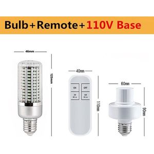 E27 40W Kiemdodende Lamp Huishoudelijke Mijt Verwijderen Uv Sterilisatie Lamp Ultraviolet Ozon Desinfectie Maïs Lamp Met Afstandsbediening