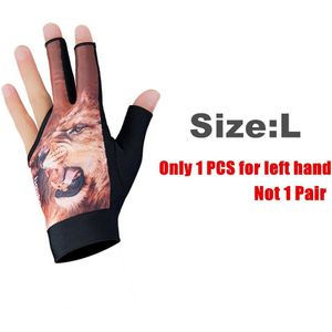 1 Pcs Unisex Biljart Handschoenen Voor Linkerhand Siliconen Anti-Slip Hoge Elastische Lycra Tafel Bal Pull Snooker Handschoenen voor Mannen Vrouwen