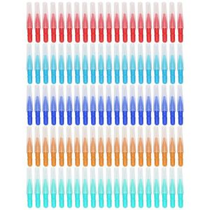 100 Stuks Rager Tanden Zachte Picks Tand Floss Rager Refill Tandenstoker Cleaners