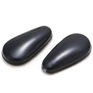 Een Paar Glazen Neus Pads Adhesive Silicone Neus Pads Antislip Wit Dunne Nosepads Voor Bril Brillen Eyewear Accessoires