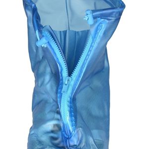 Gardeningwill Herbruikbare Blauw Waterdicht Antislip Thicken Sole Herbruikbare Ritssluiting Schoenen Laarzen Cover Voor Mannen Jongen