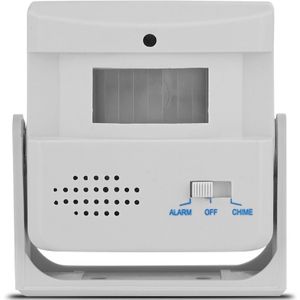 110 Db Draadloze Deurbel Gast Welkom Alarm Pir Motion Sensor Beveiliging Deurbel Infrarood Detector Wireless Motion Sensor Alarm
