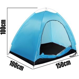 4 Persoon Vissen Picknick Strand Tent Opvouwbare Reizen Camping Tent Uv-bescherming Strand Tent Zomer Strand Tent