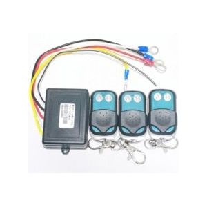 DC12V Draadloze Recon Recovery Lier Afstandsbediening Voor Truck/Jeep Suv Atv Winch Warn Ramsey Met 3 Afstandsbediening