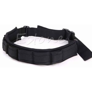 Verstelbare Gewatteerde Camera Taille Riem Lens Bag Holder Case Pouch Holder Pack Strap